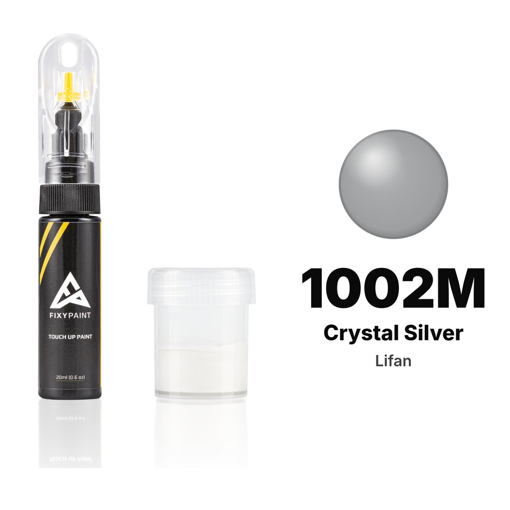 Touch-up paint for Lifan 1002M Crystal Silver, Standard kit