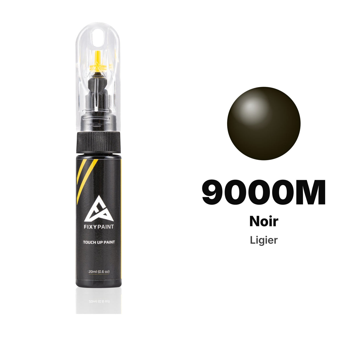 Touch-up paint for Ligier 9000M Noir, Basic kit