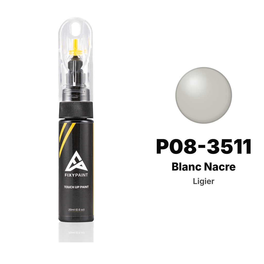 Touch-up paint for Ligier P08-3511 Blanc Nacre, Basic kit