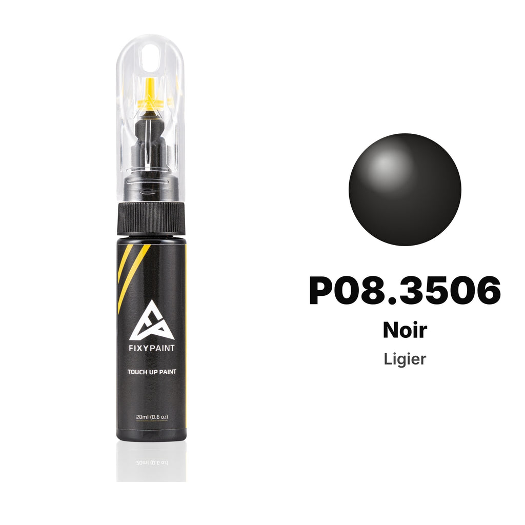 Touch-up paint for Ligier P08.3506 Noir, Basic kit