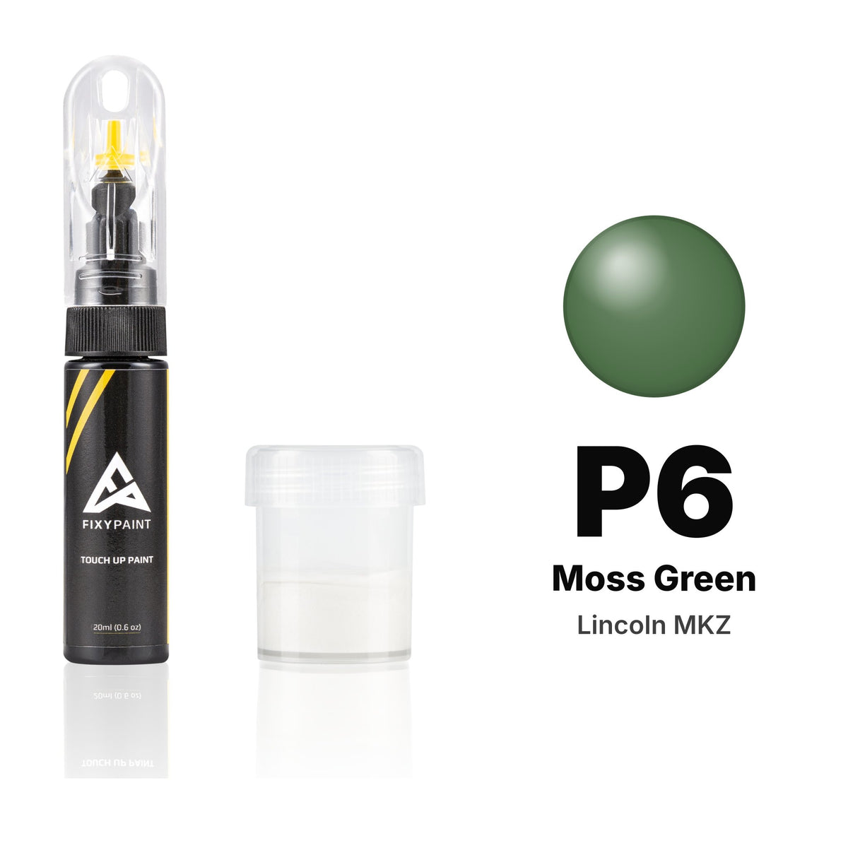 Touch-up paint for Lincoln MKZ P6 Moss Green, Standard kit