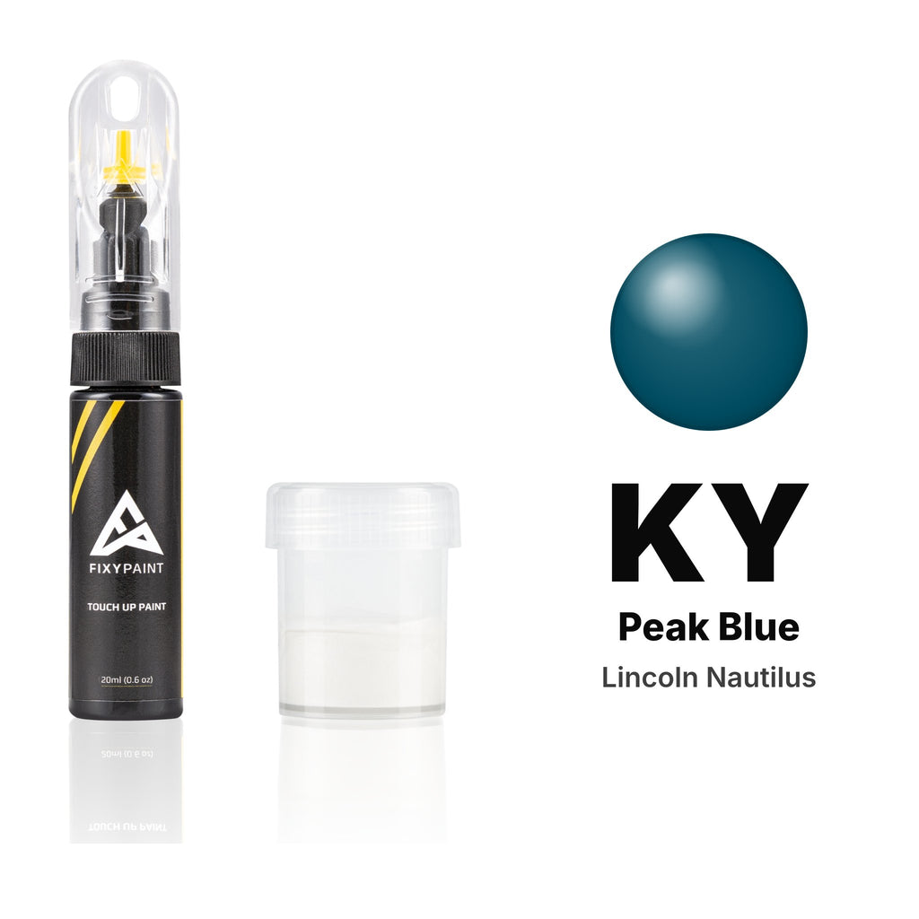 Touch-up paint for Lincoln Nautilus KY Peak Blue, Standard kit