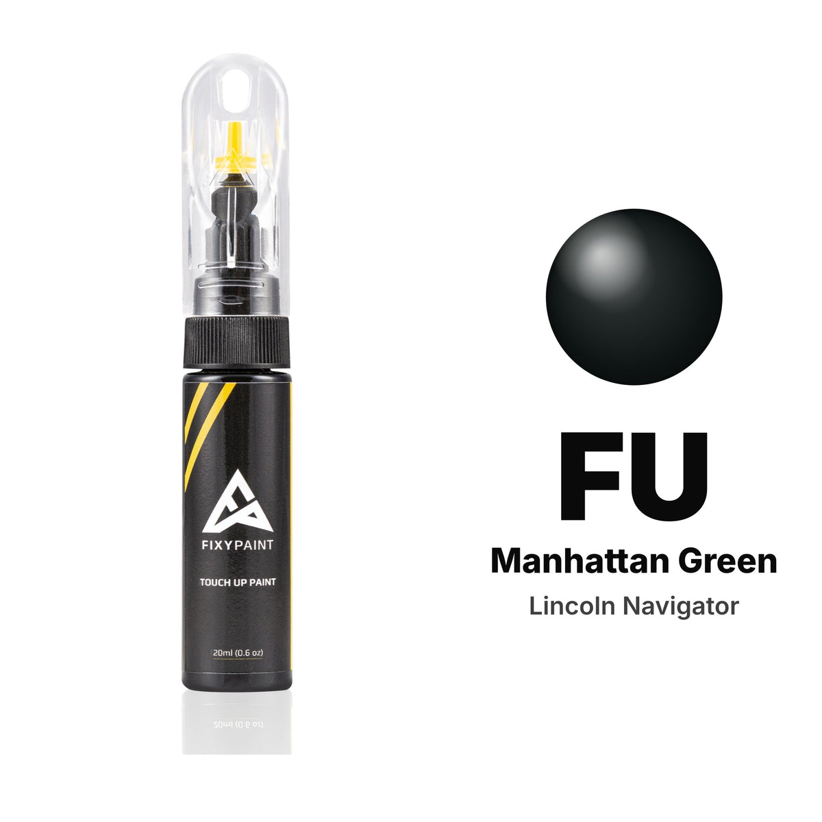 Pintura de retoque para Lincoln Navigator – FU Manhattan Green (2022–2024), kit Básico