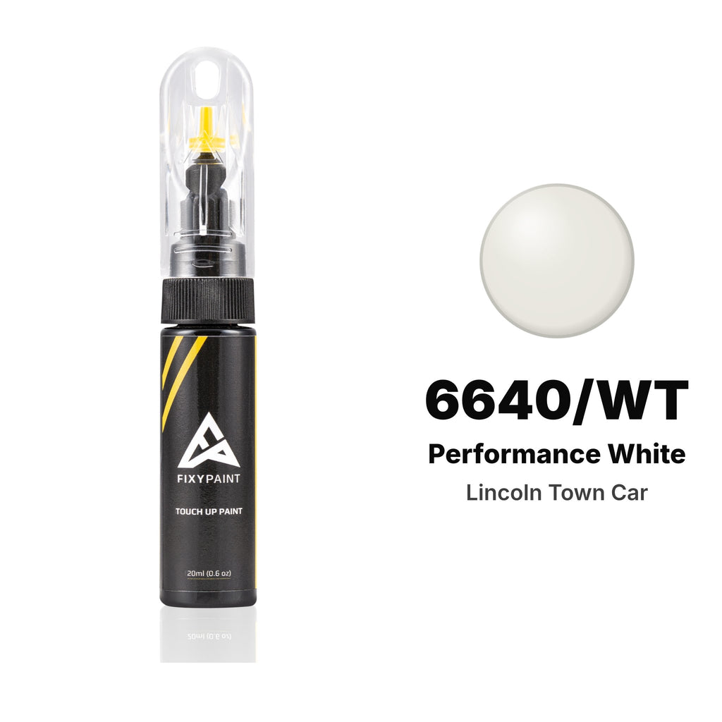 Touch-up paint for Lincoln Town Car 6640/WT Performance White, Basic kit