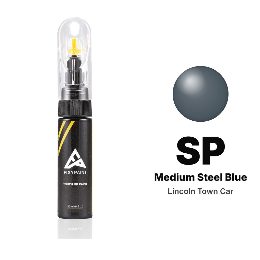 Touch-up paint for Lincoln Town Car SP Medium Steel Blue, Basic kit