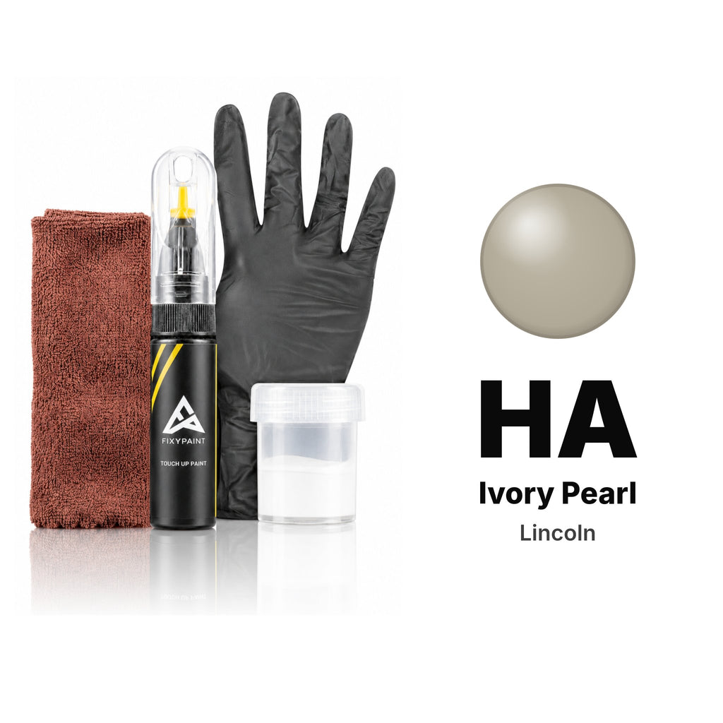 Lackstift für Lincoln – HA Ivory Pearl (alle Modelle, 2018), Set Komplett