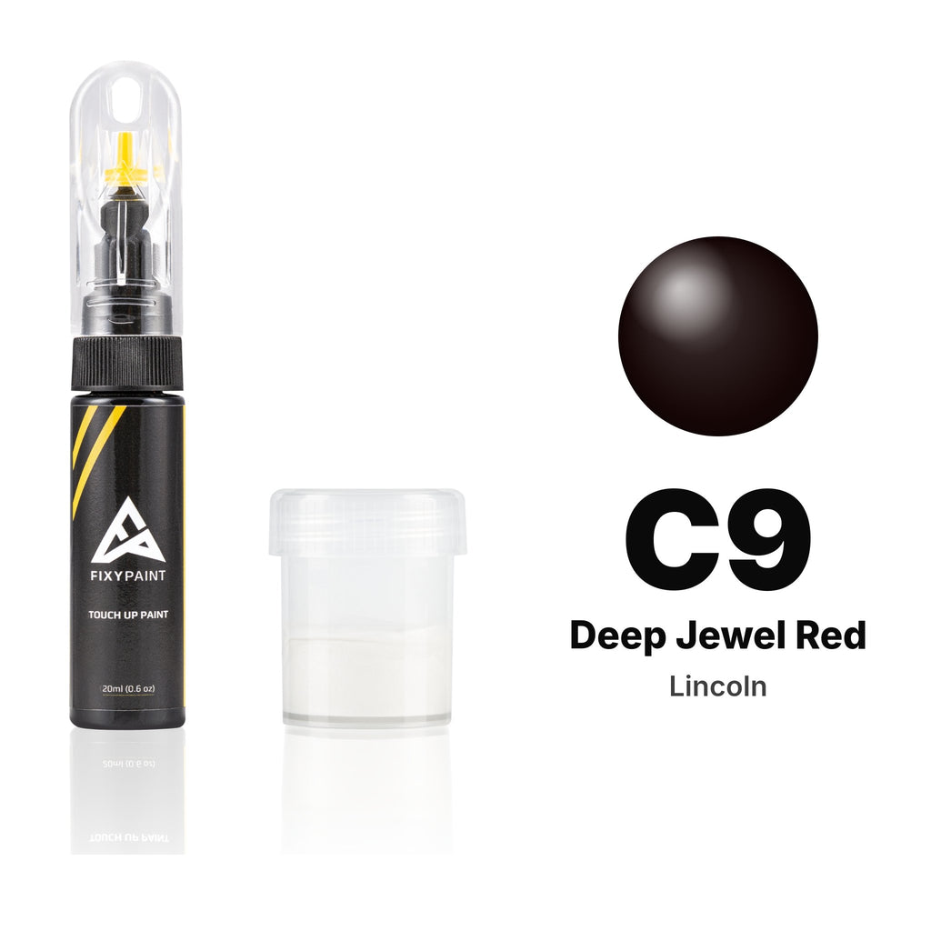 Touch-up paint for Lincoln C9 Deep Jewel Red, Standard kit