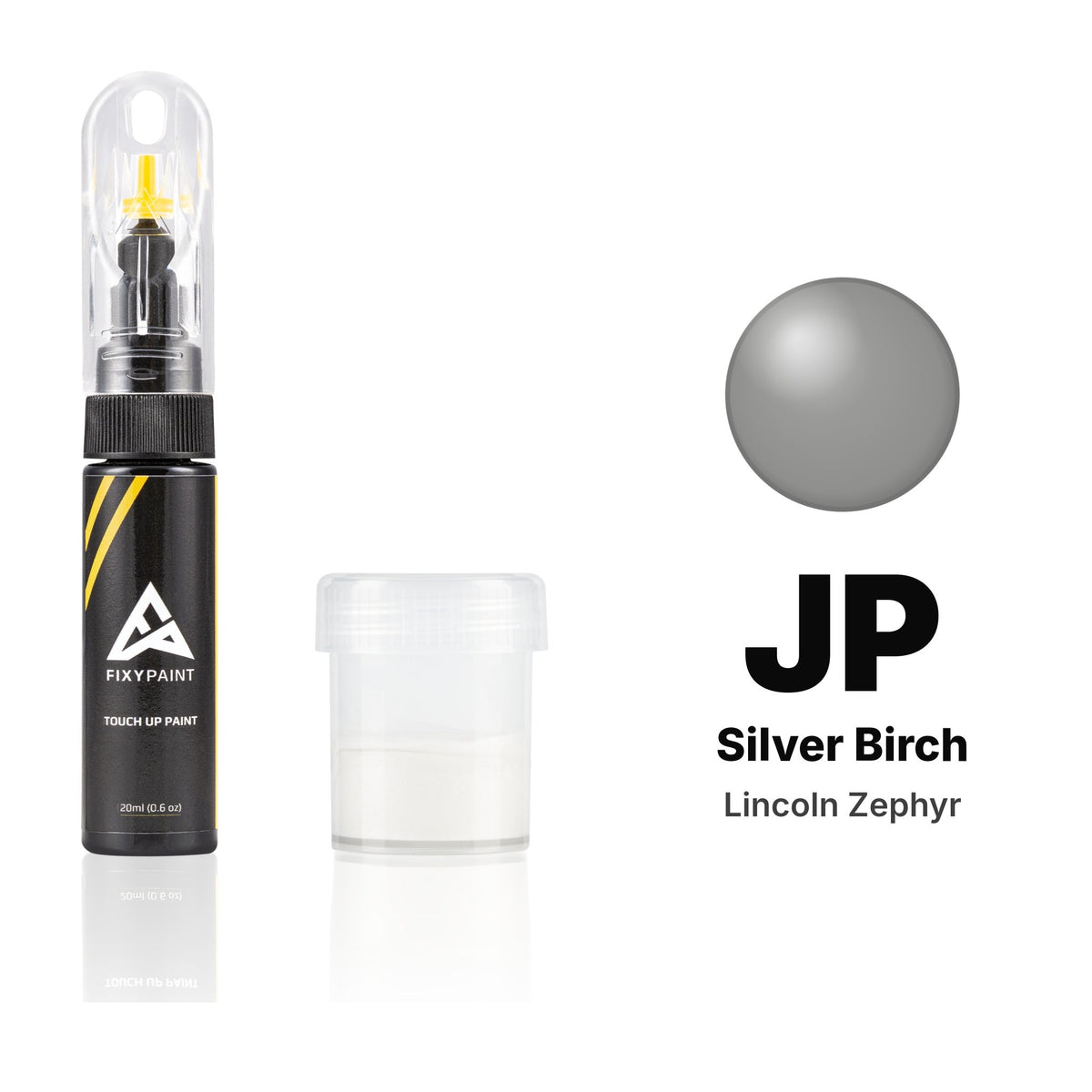 Lackstift für Lincoln Zephyr – JP Silver Birch (2007), Set Standard