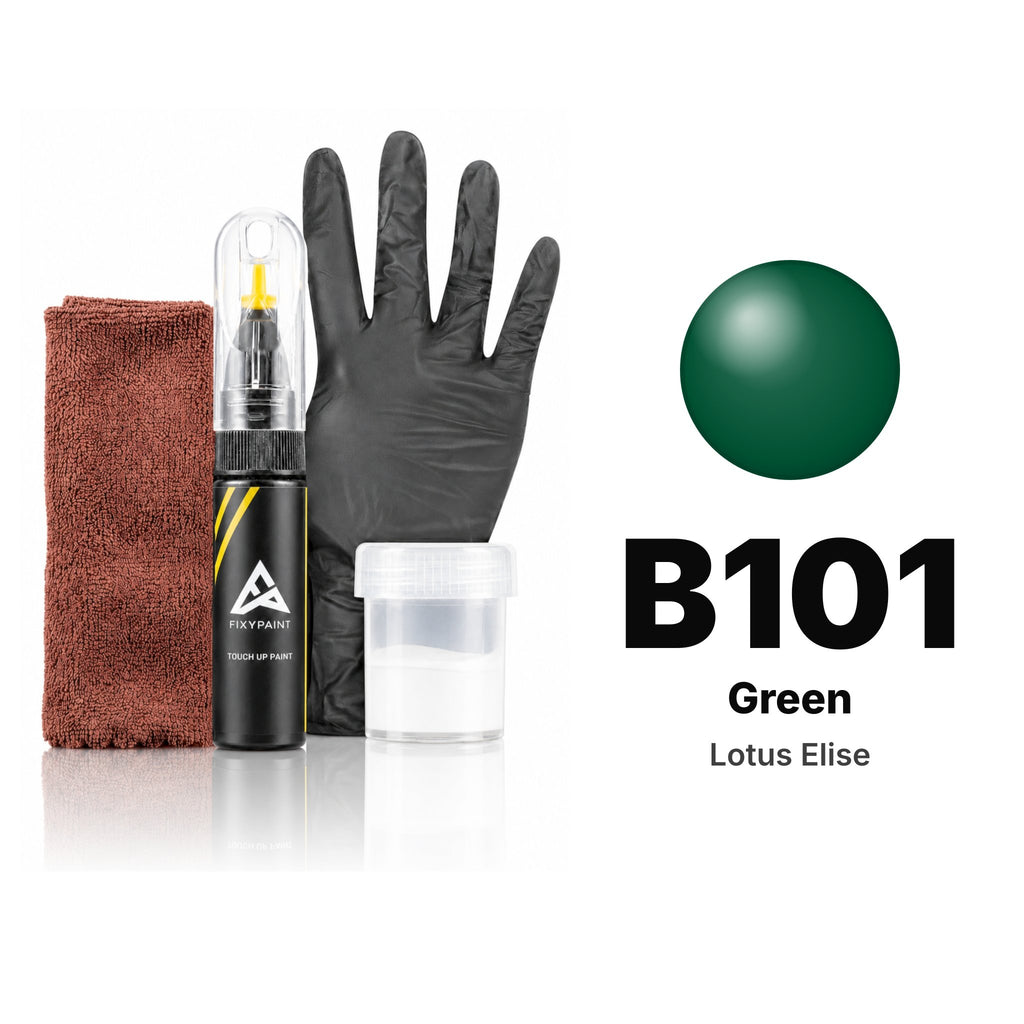 Touch-up paint for Lotus Elise B101 Green, Complete kit
