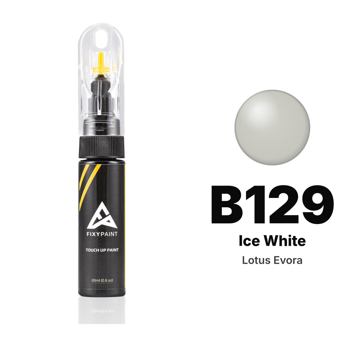 Touch-up paint for Lotus Evora B129 Ice White, Basic kit