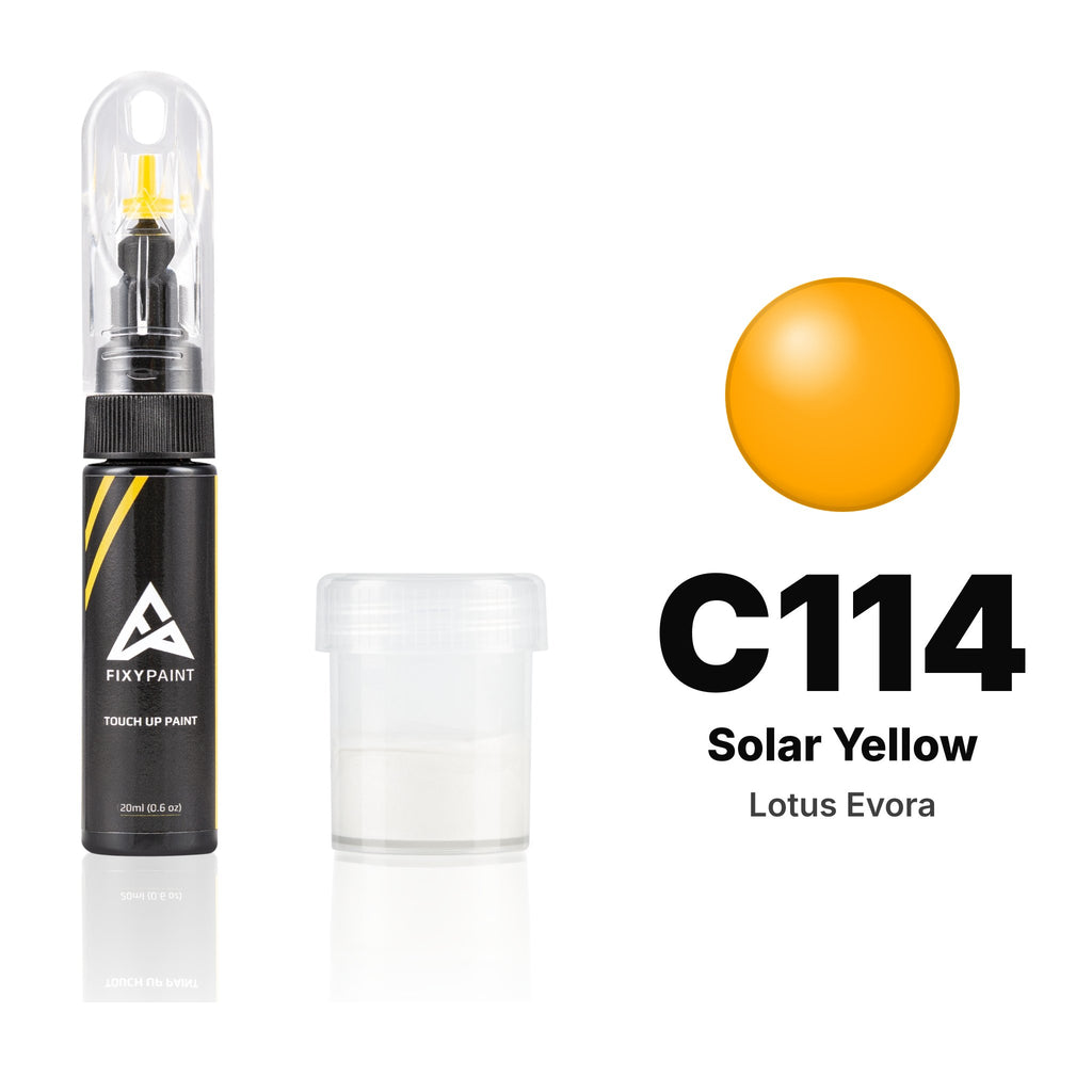 Touch-up paint for Lotus Evora C114 Solar Yellow, Standard kit
