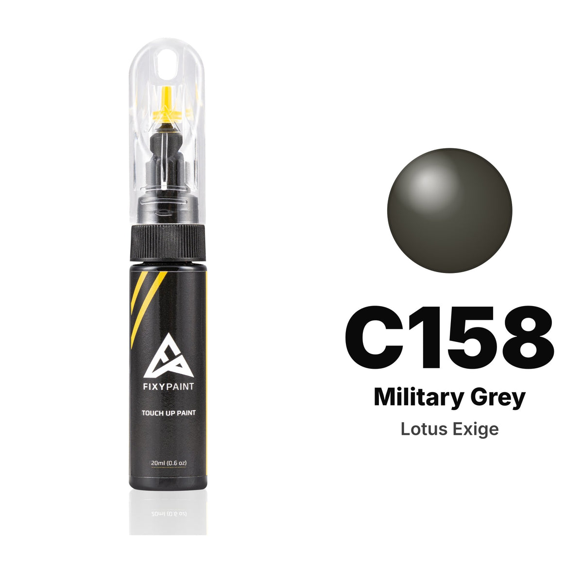 Touch-up paint for Lotus Exige C158 Military Grey, Basic kit