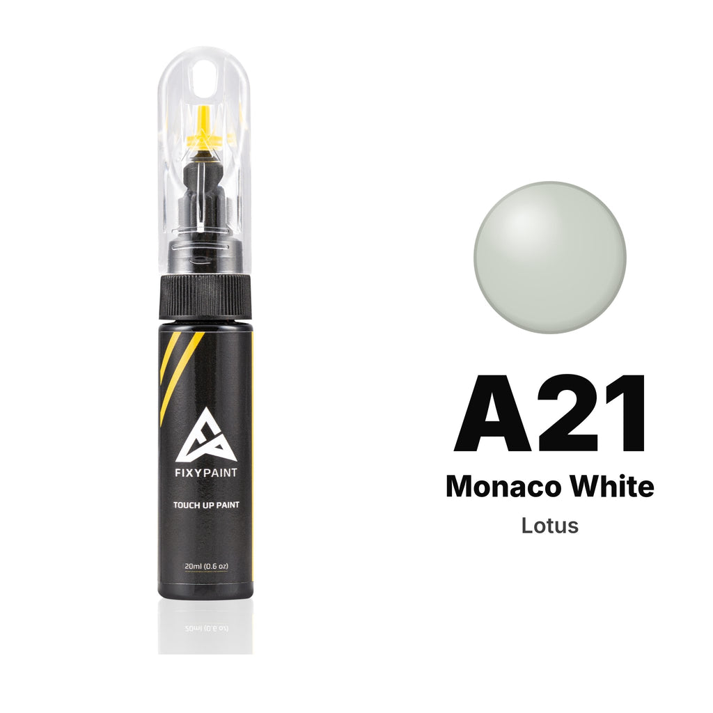 Vernice ritocco per Lotus – A21 Monaco White (tutti i modelli, 1967–1991), kit Base