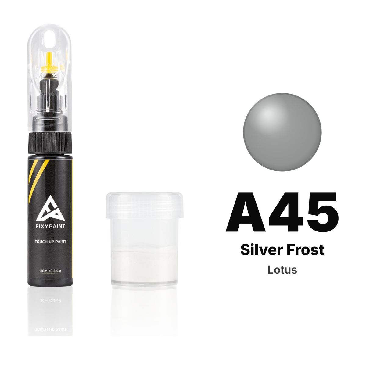 Touch-up paint for Lotus A45 Silver Frost, Standard kit