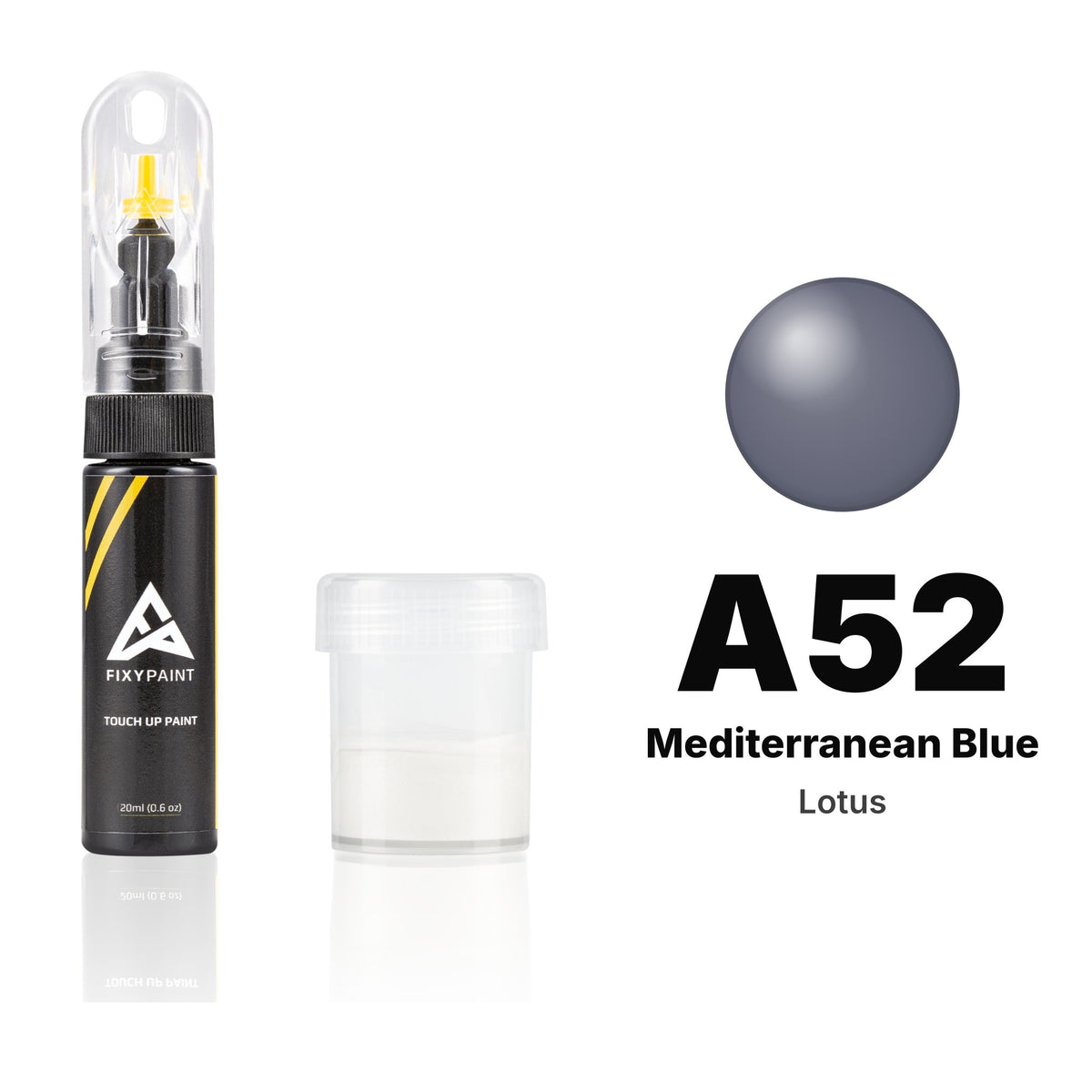 Touch-up paint for Lotus A52 Mediterranean Blue, Standard kit