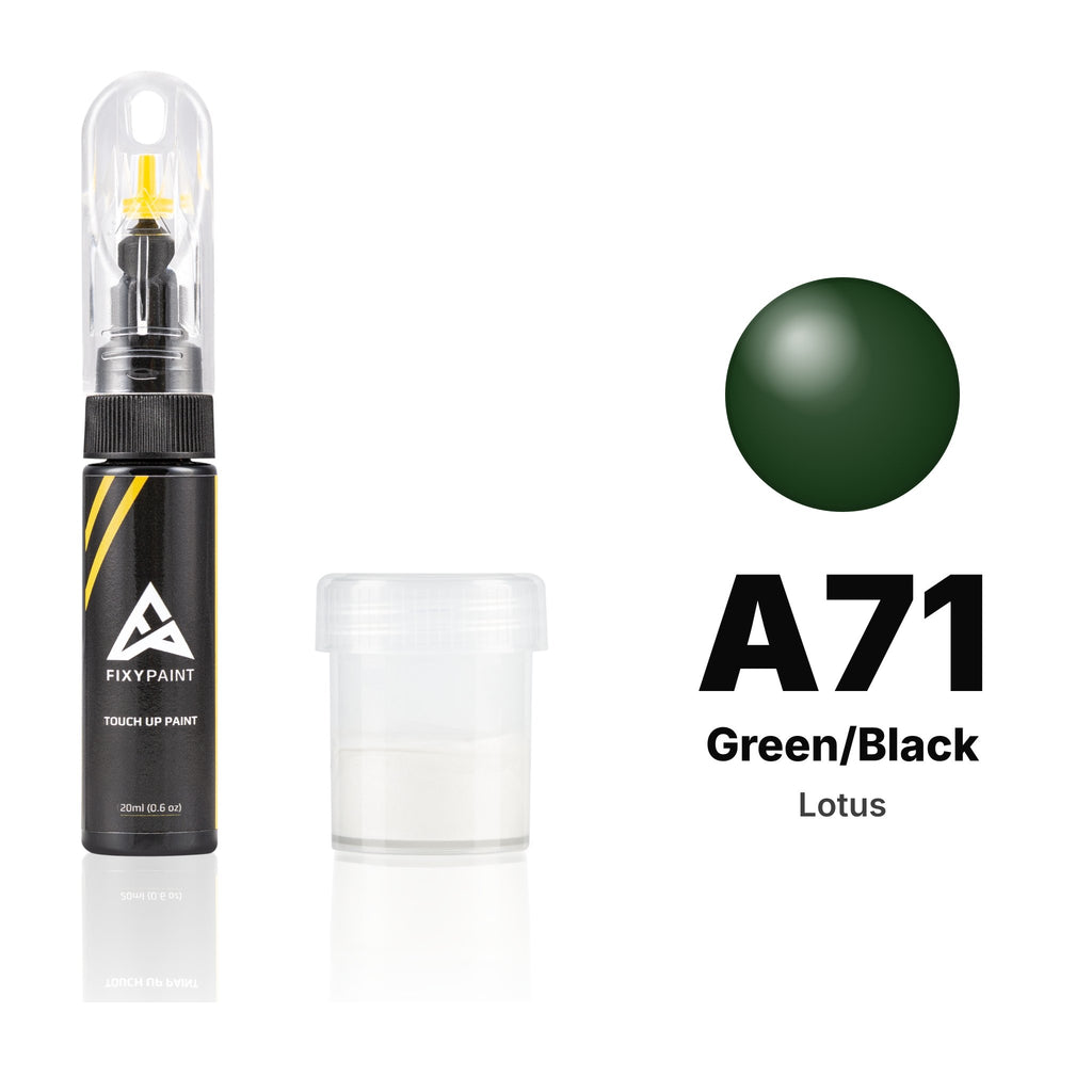 Touch-up paint for Lotus A71 Green/Black, Standard kit