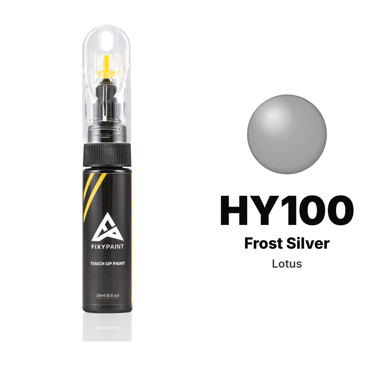 Touch-up paint for Lotus HY100 Frost Silver, Basic kit