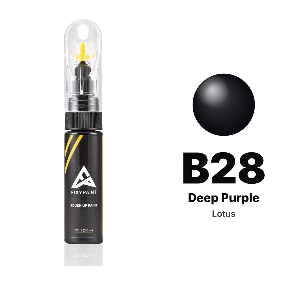 Lotus B28 Deep Purple touch-up paint, Basic kit
