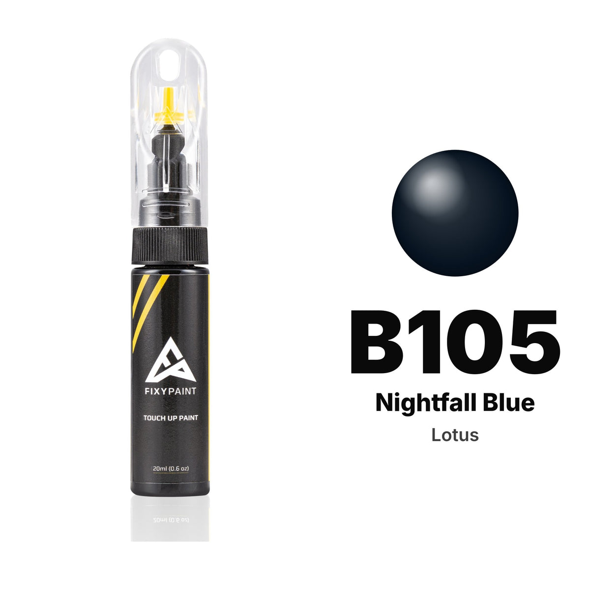 Lotus B105 Nightfall Blue touch-up paint, Basic kit