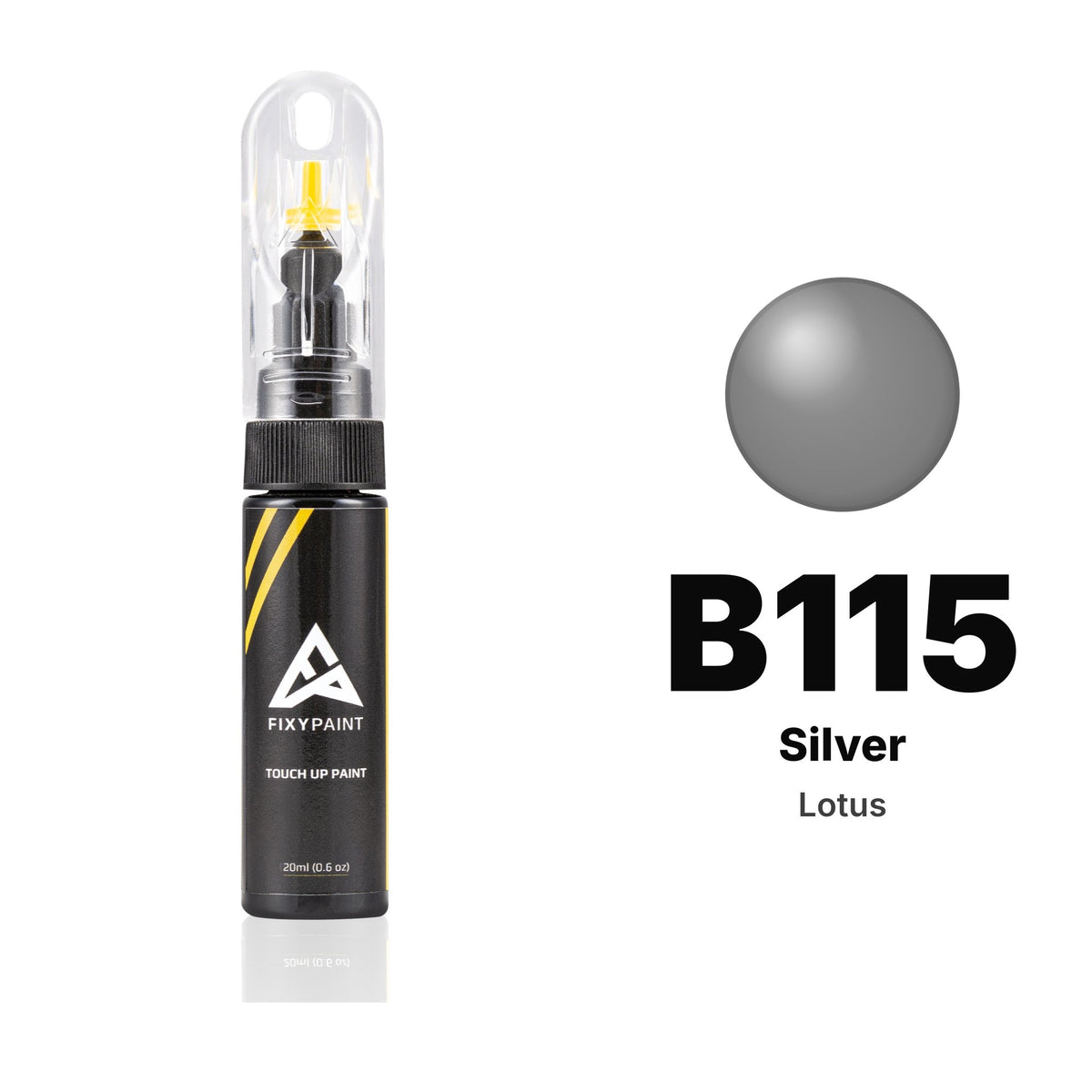 Lotus B115 Silver touch-up paint, Basic kit