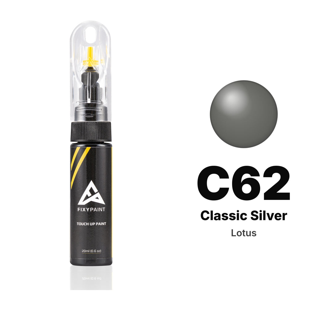 Touch-up paint for Lotus C62 Classic Silver, Basic kit