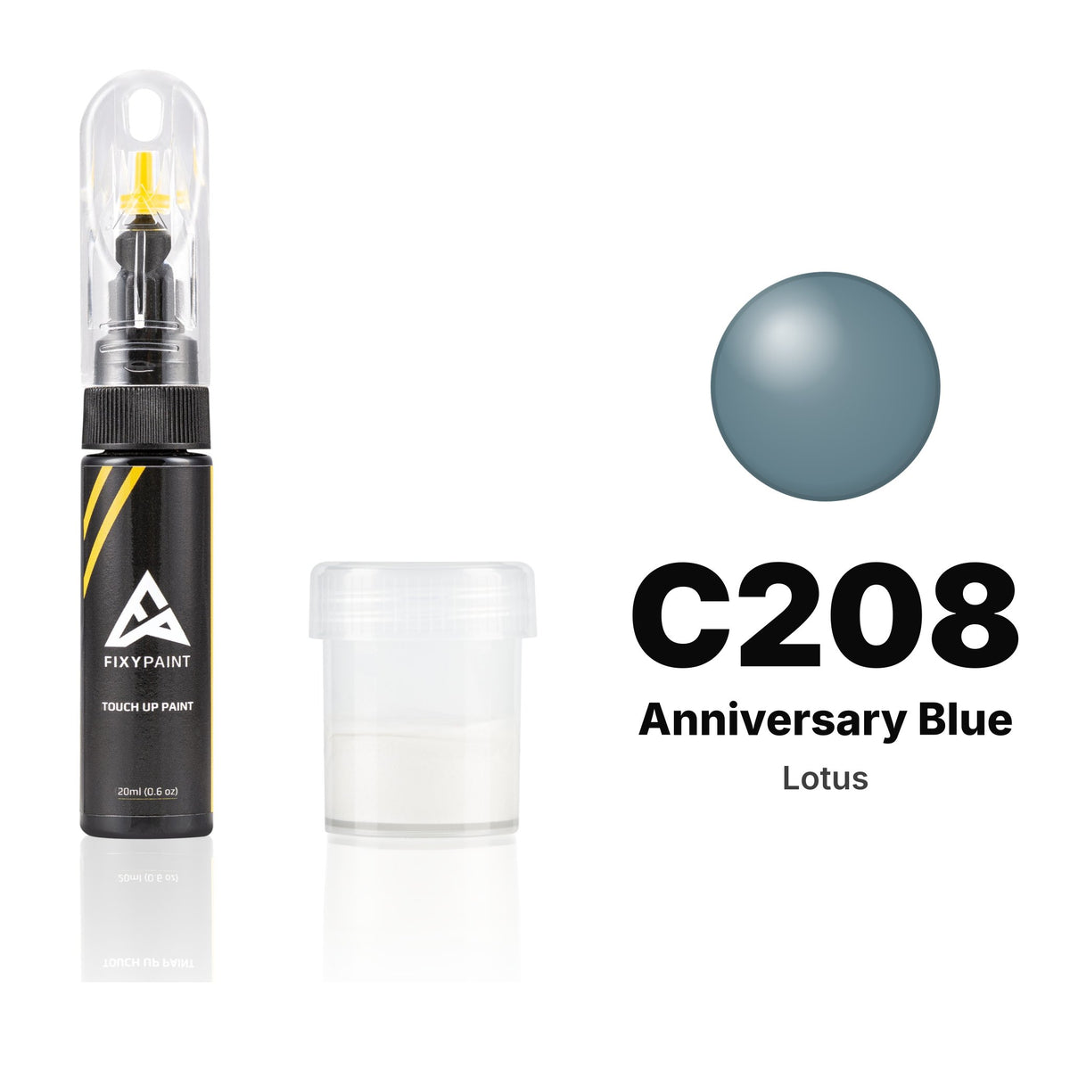 Touch-up paint for Lotus C208 Anniversary Blue, Standard kit