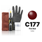 Touch-up paint for Lotus C177 Fire Red, Complete kit
