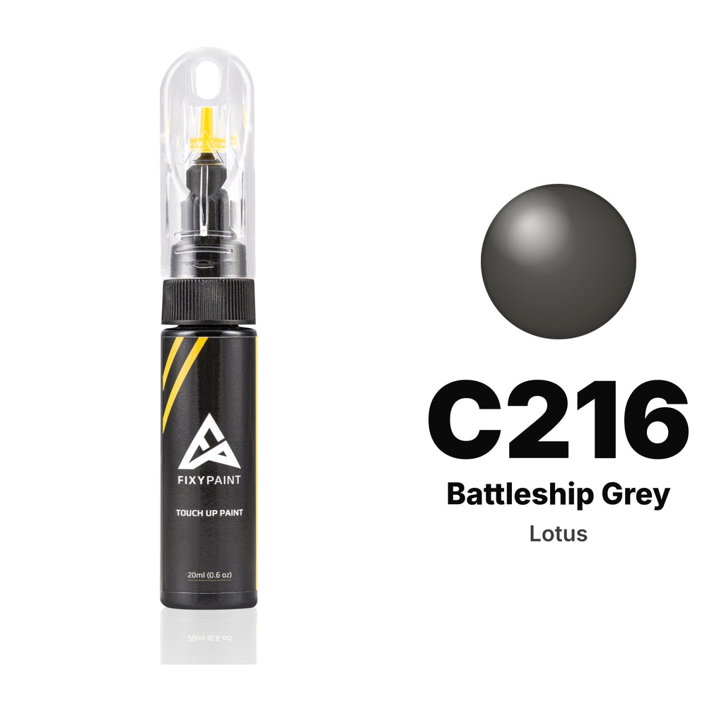 Touch-up paint for Lotus C216 Battleship Grey, Basic kit