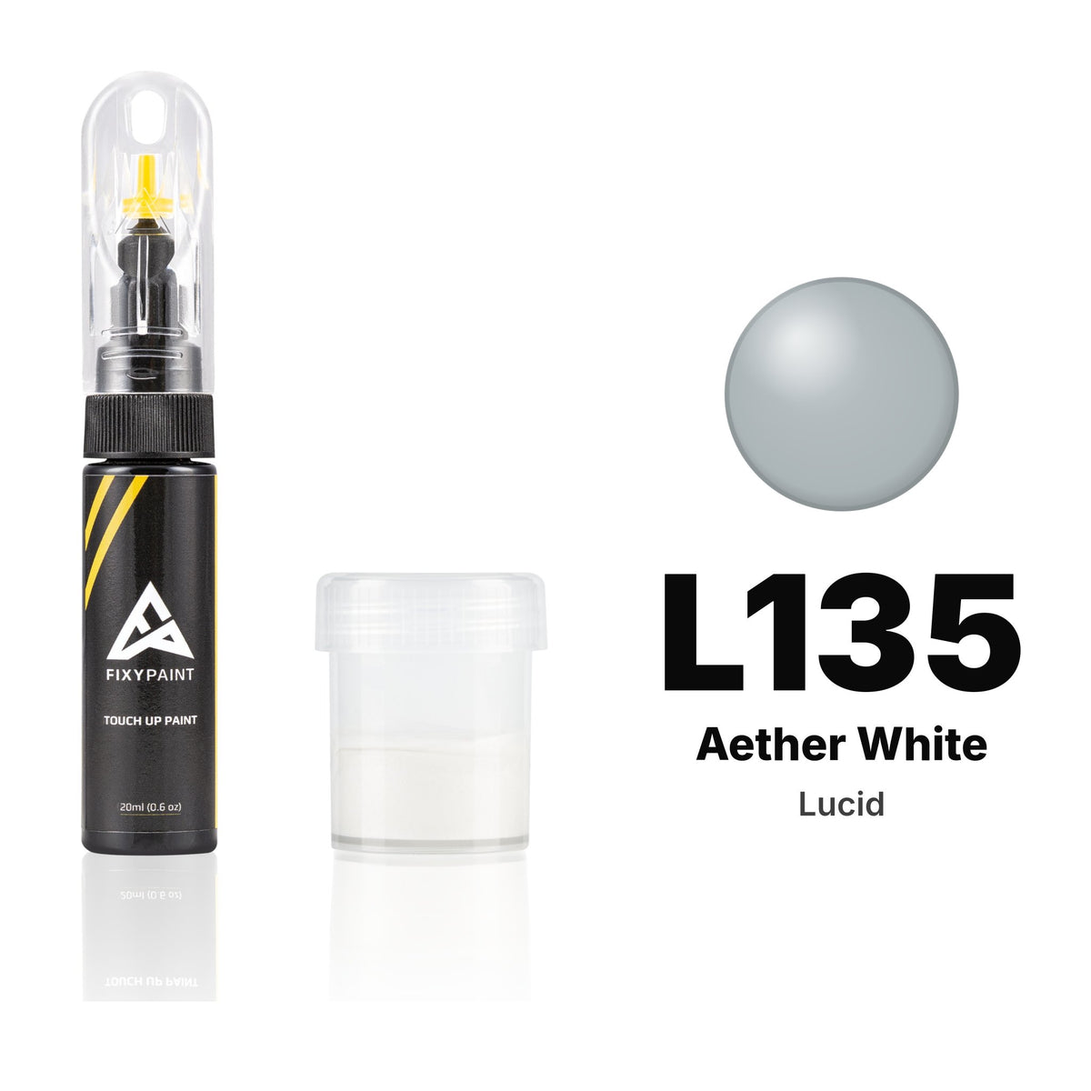 Touch-up paint for Lucid L135 Aether White, Standard kit