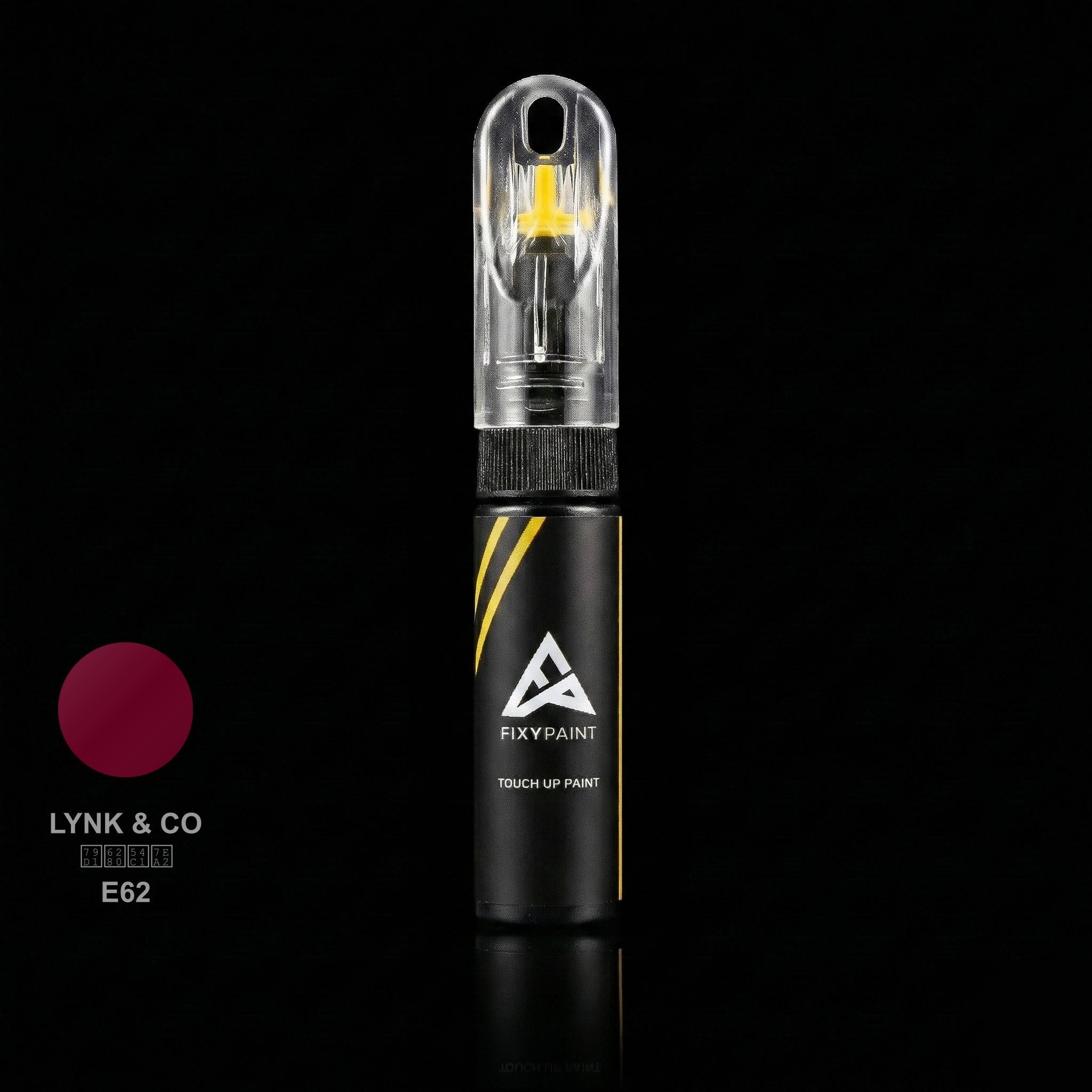 Lynk & Co 02 touch up paint kit - TECHNO MAGENTA E62 scratch repair