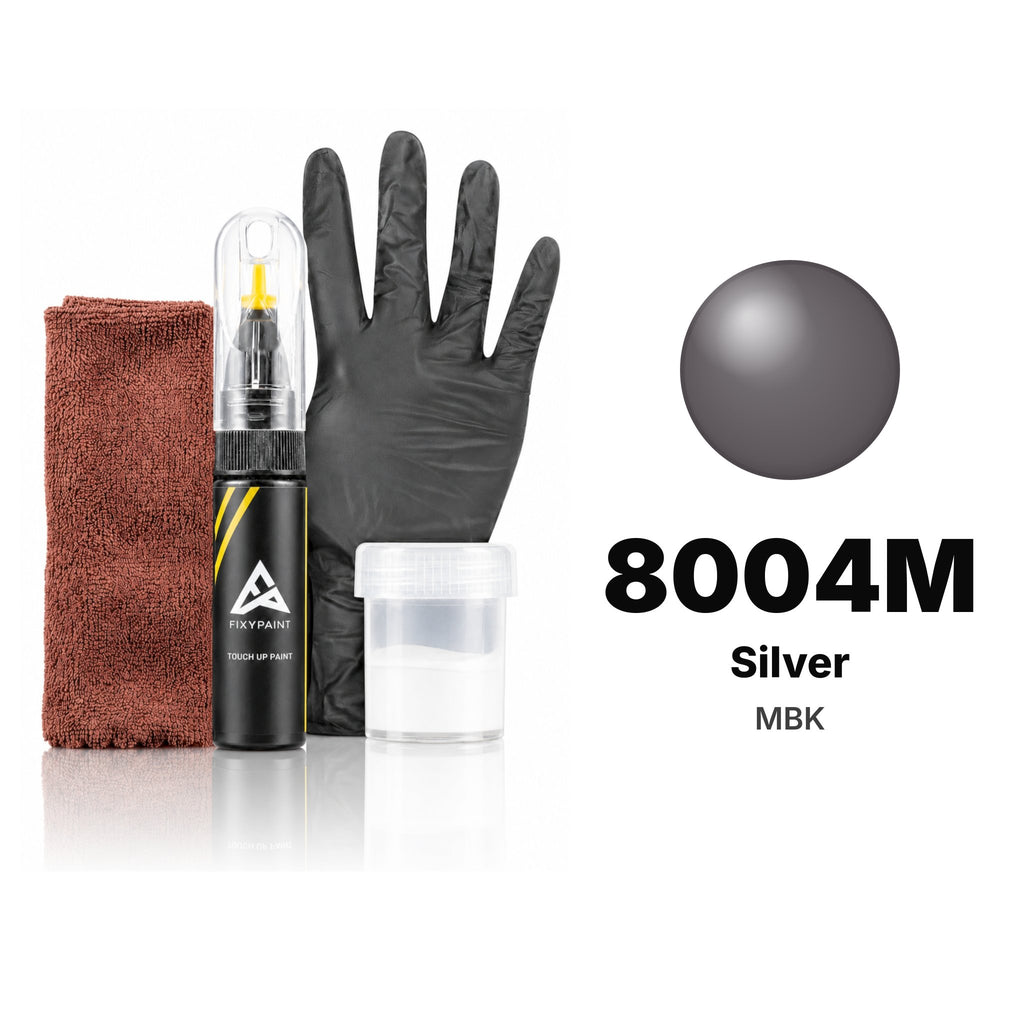 Touch-up paint for MBK 8004M Silver, Complete kit