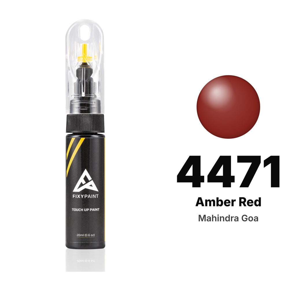 Touch-up paint for Mahindra Goa 4471 Amber Red, Basic kit