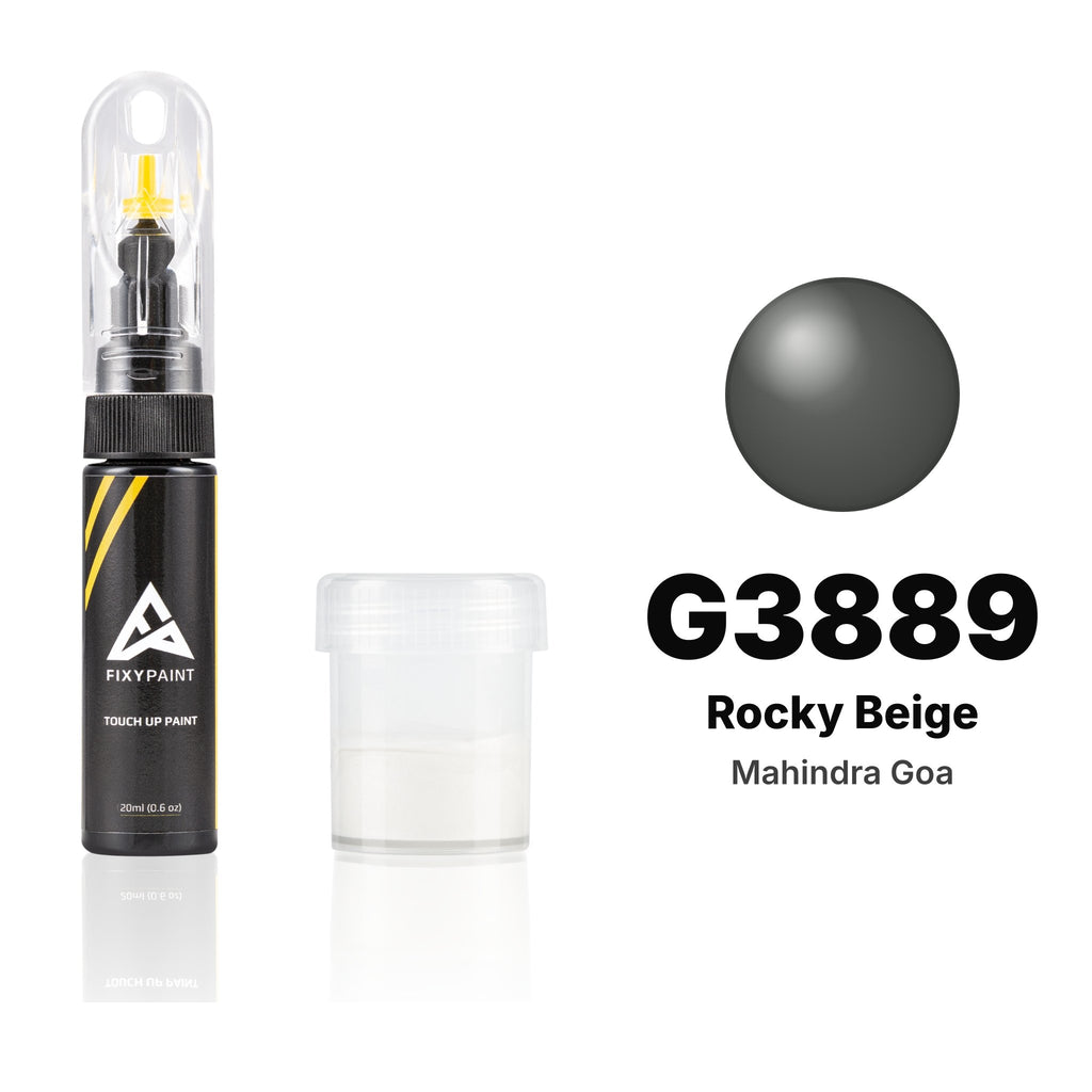 Touch-up paint for Mahindra Goa G3889 Rocky Beige, Standard kit