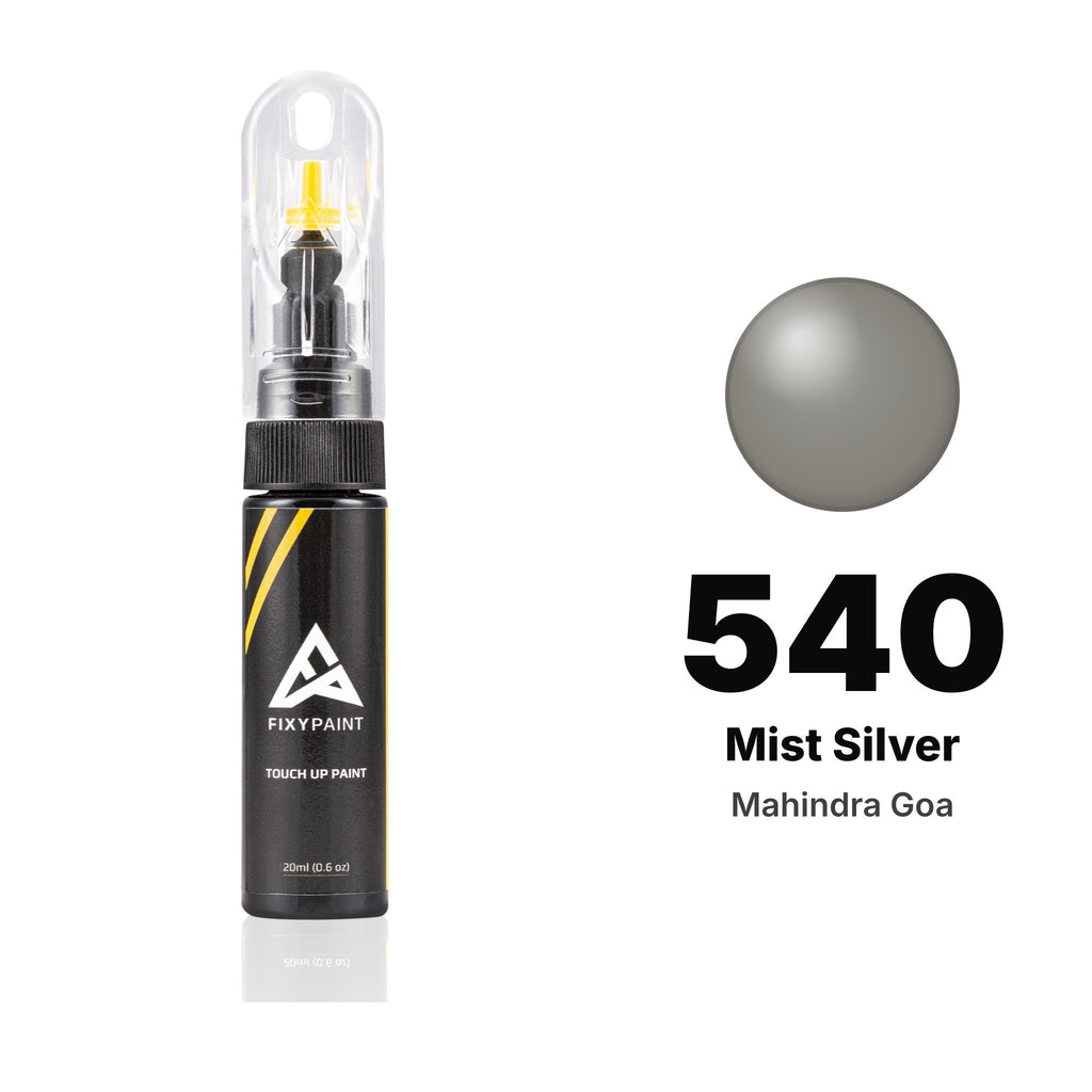 Touch-up paint for Mahindra Goa 540 Mist Silver, Basic kit