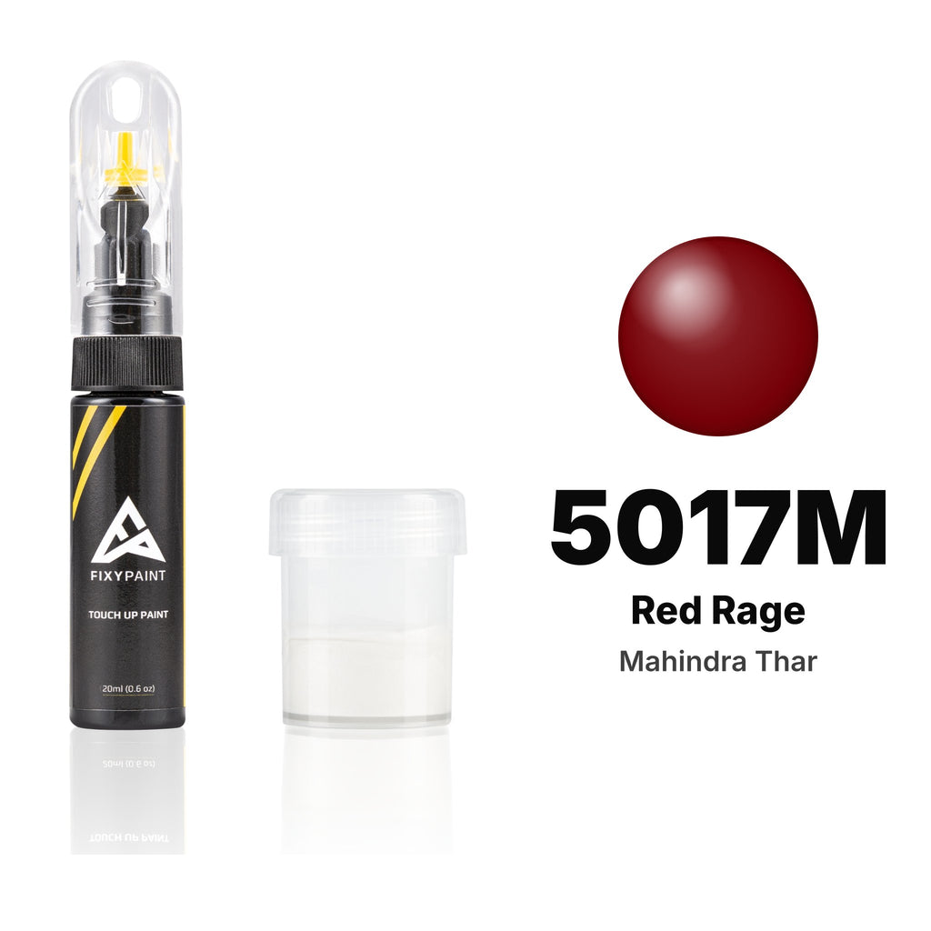 Touch-up paint for Mahindra Thar 5017M Red Rage, Standard kit