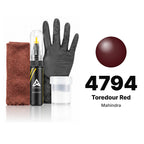 Touch-up paint for Mahindra 4794 Toredour Red, Complete kit