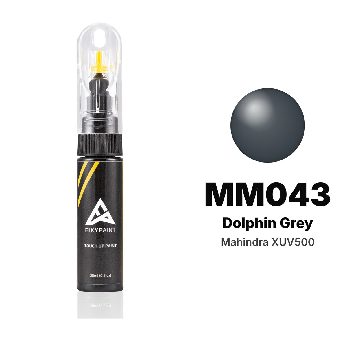 Touch-up paint for Mahindra XUV500 MM043 Dolphin Grey, Basic kit
