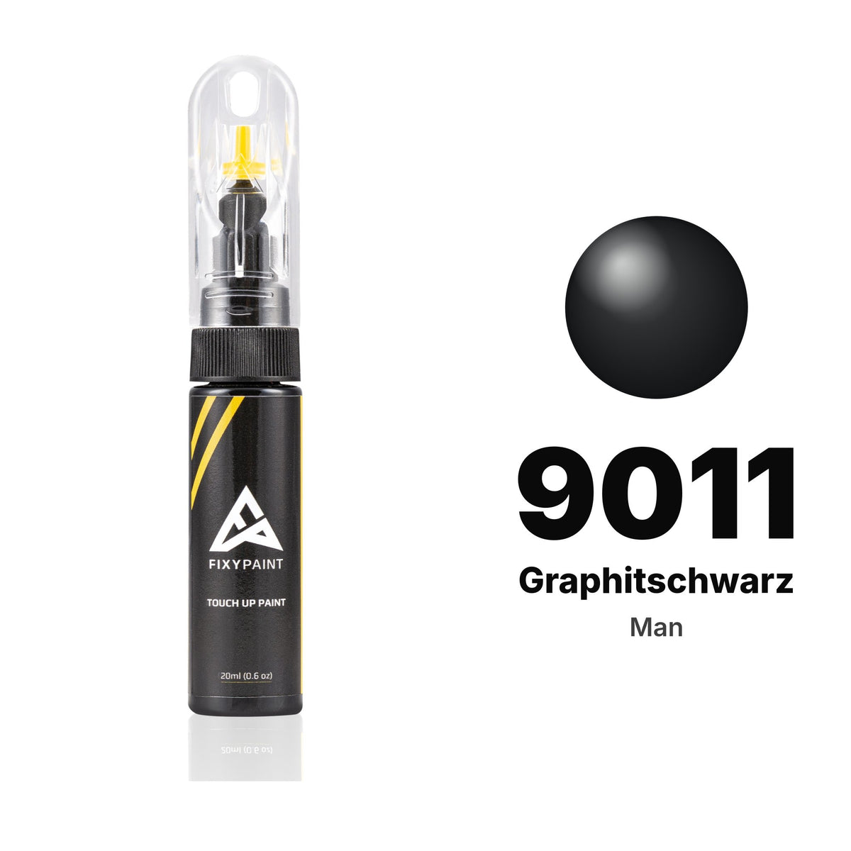 Touch-up paint for Man 9011 Graphitschwarz, Basic kit