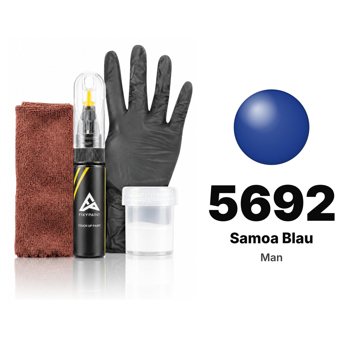 Touch-up paint for Man 5692 Samoa Blau, Complete kit