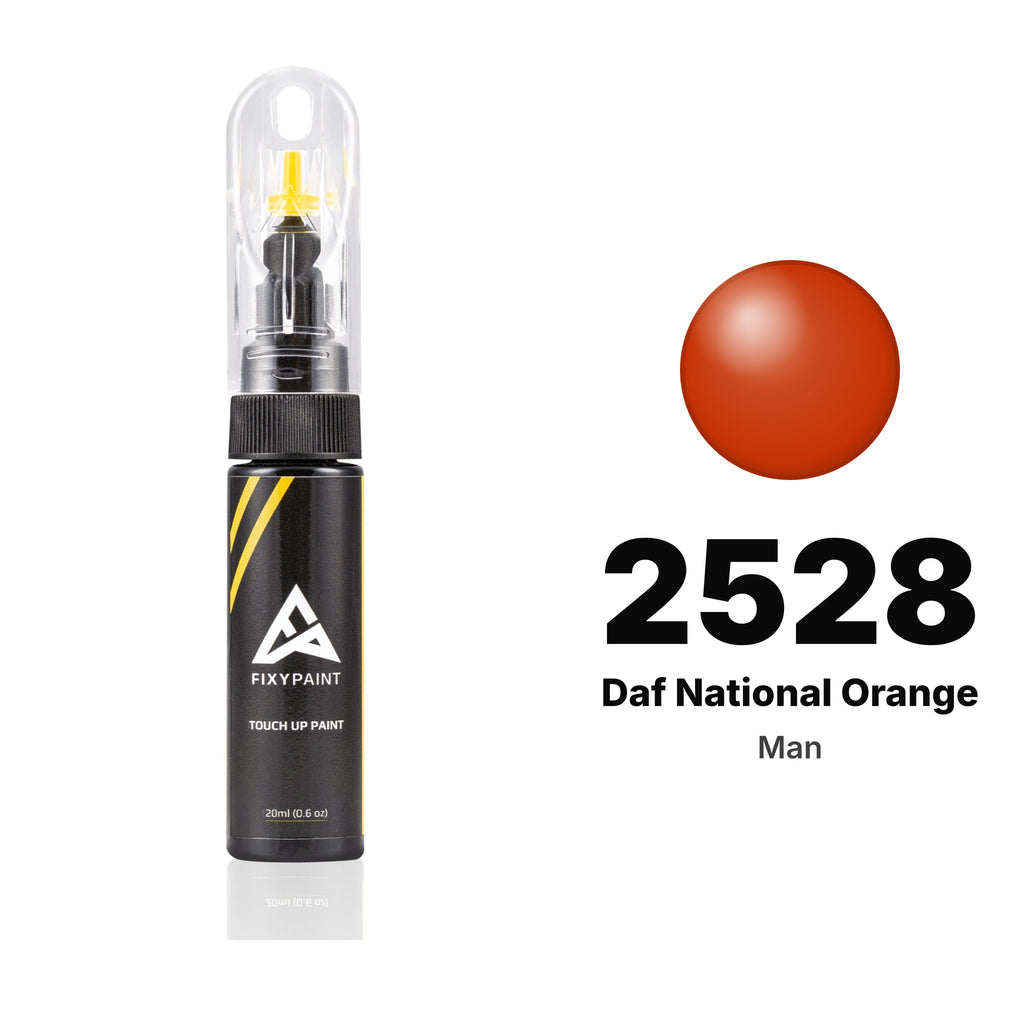 Touch-up paint for Man 2528 Daf National Orange, Basic kit