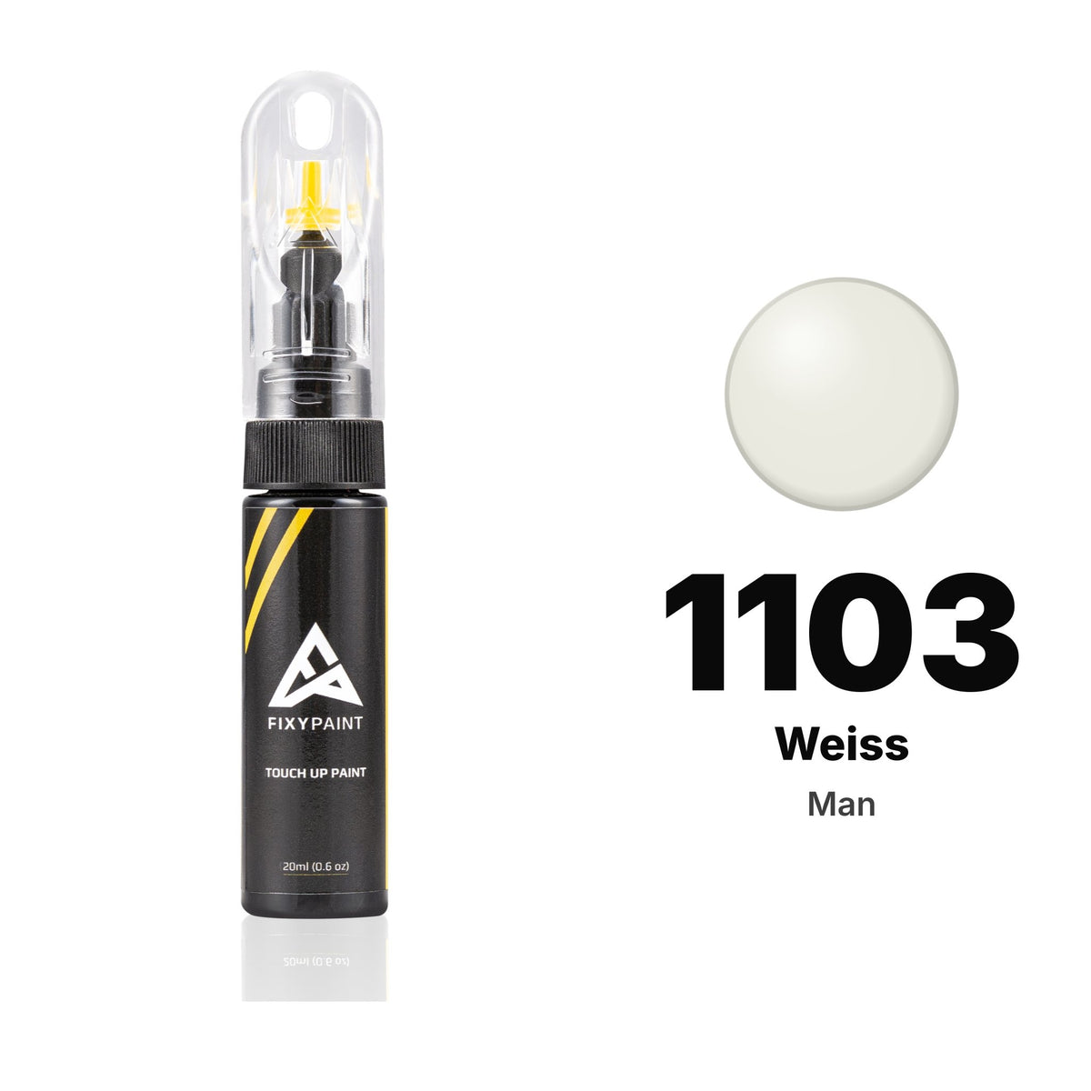 Man 1103 Weiss touch-up paint, Basic kit