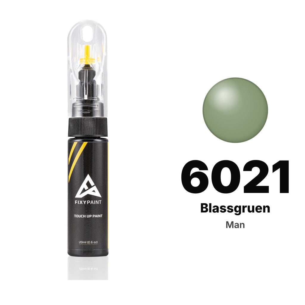 Touch-up paint for Man 6021 Blassgruen, Basic kit