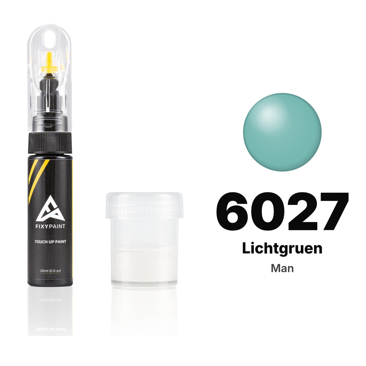 Touch-up paint for Man 6027 Lichtgruen, Standard kit