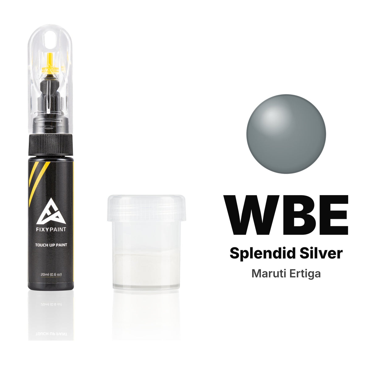 Touch-up paint for Maruti Ertiga WBE Splendid Silver, Standard kit