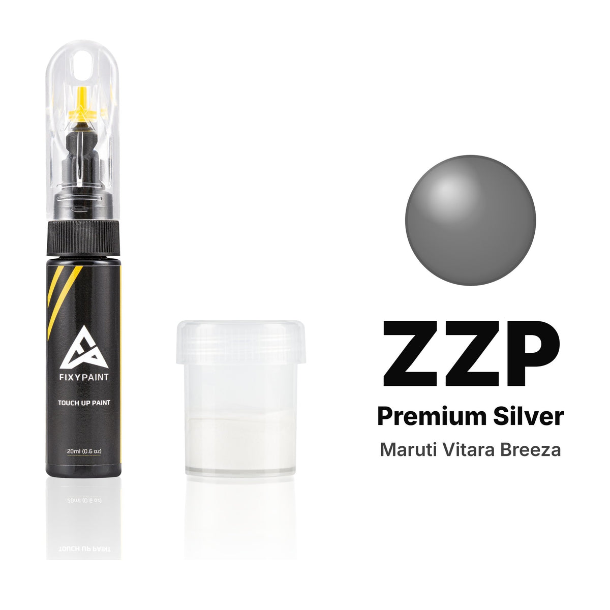 Touch-up paint for Maruti Vitara Breeza ZZP Premium Silver, Standard kit