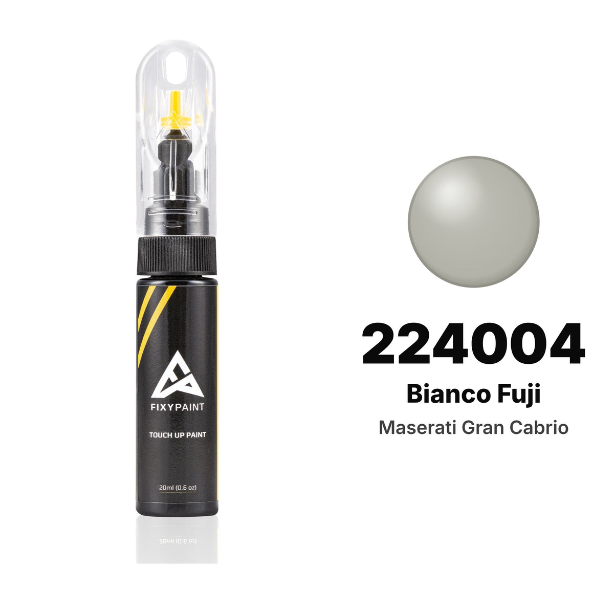 Touch-up paint for Maserati Gran Cabrio 224004 Bianco Fuji, Basic kit