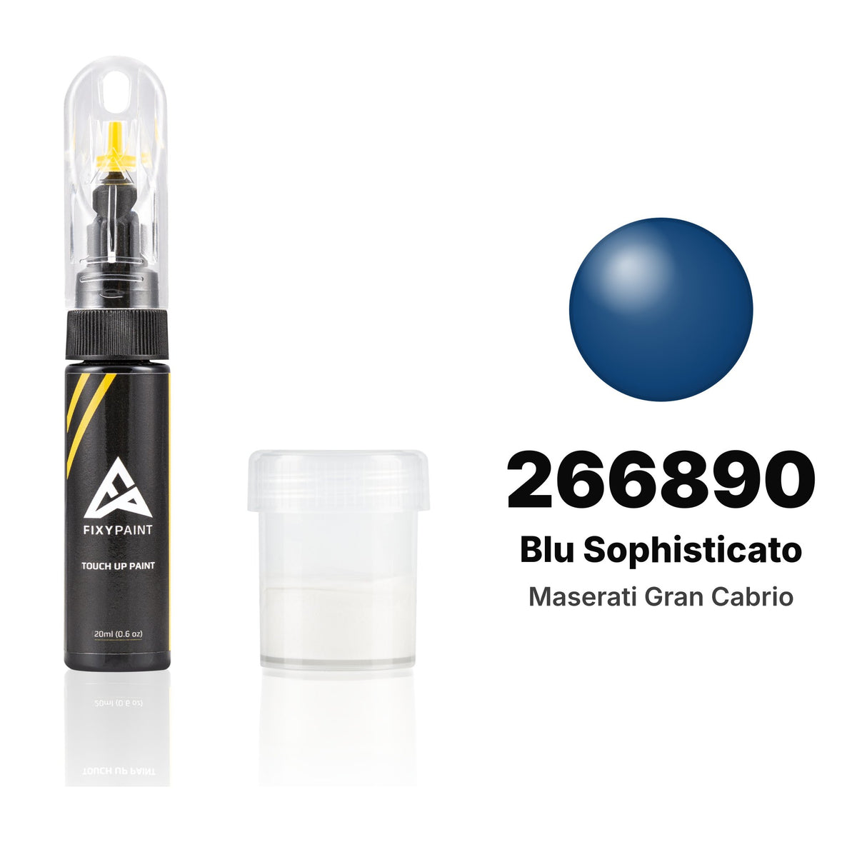 Touch-up paint for Maserati Gran Cabrio 266890 Blu Sophisticato, Standard kit