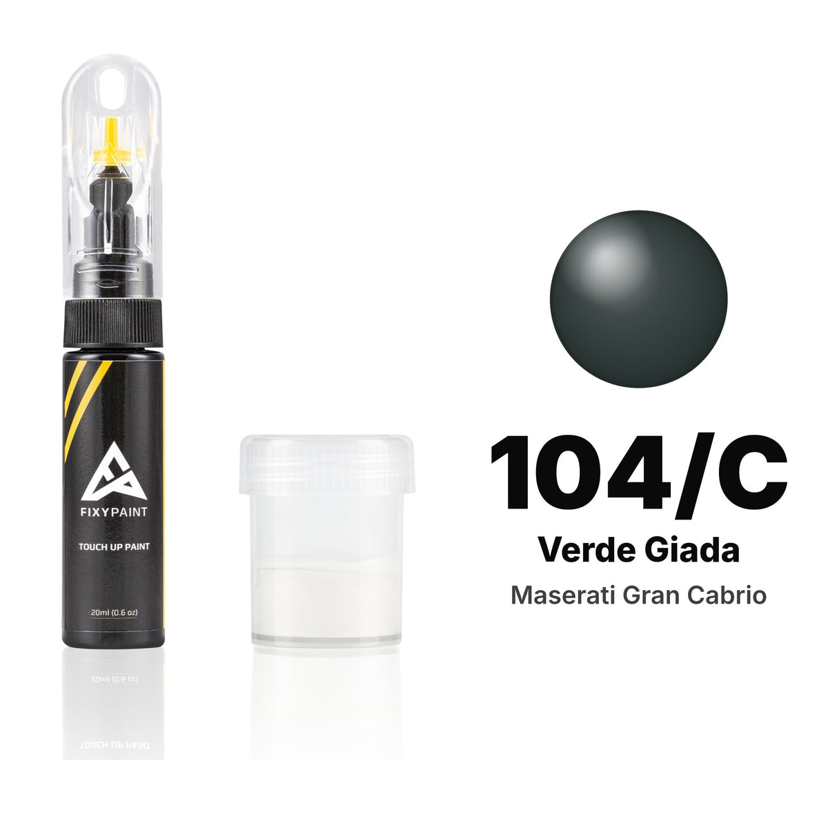 Touch-up paint for Maserati Gran Cabrio 104/C Verde Giada, Standard kit