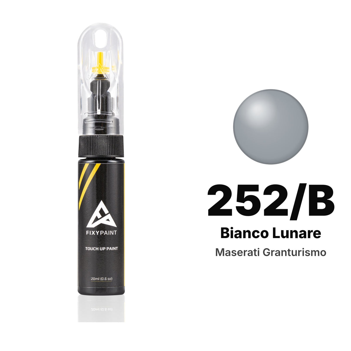Touch-up paint for Maserati Granturismo 252/B Bianco Lunare, Basic kit