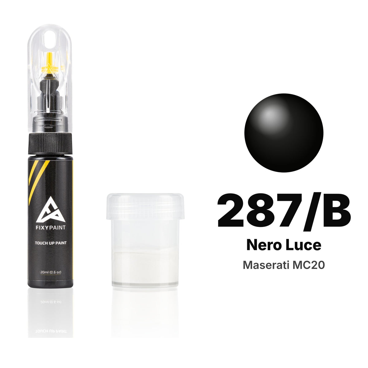 Touch-up paint for Maserati MC20 287/B Nero Luce, Standard kit